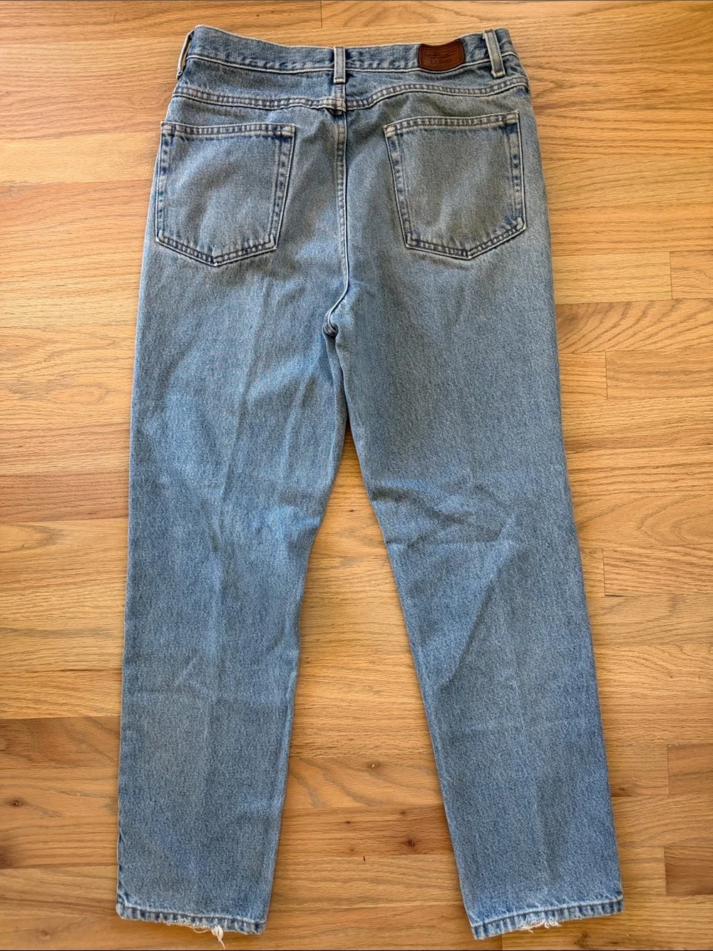 Vintage Y2K L.L.Bean Classic Fit Jeans 32x30 100% Cotton Straight Leg
